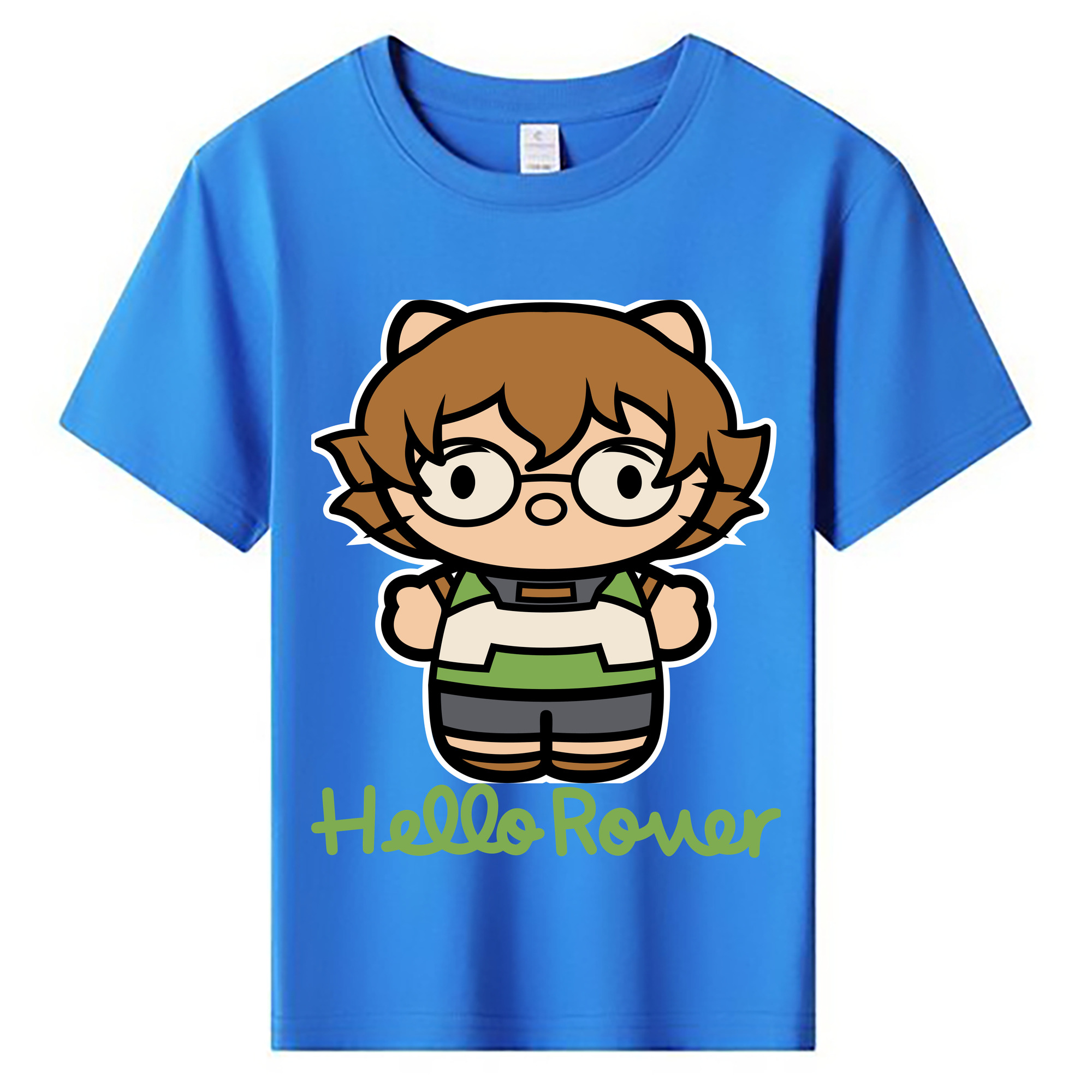 （画像用） Hello Kitty ハローキティ 綿100％キッズTシャツ（フロントプリント）